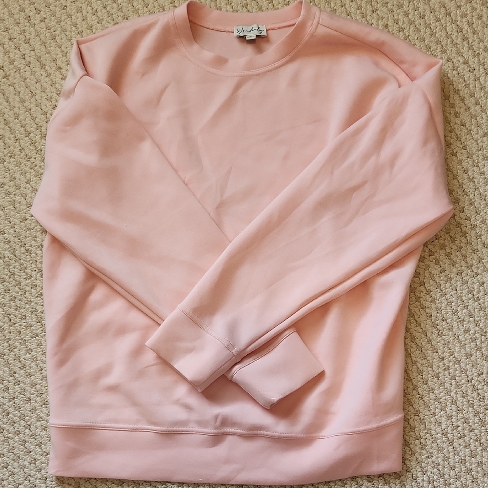 Wonderly Buttery Soft Pink Sweatshirt